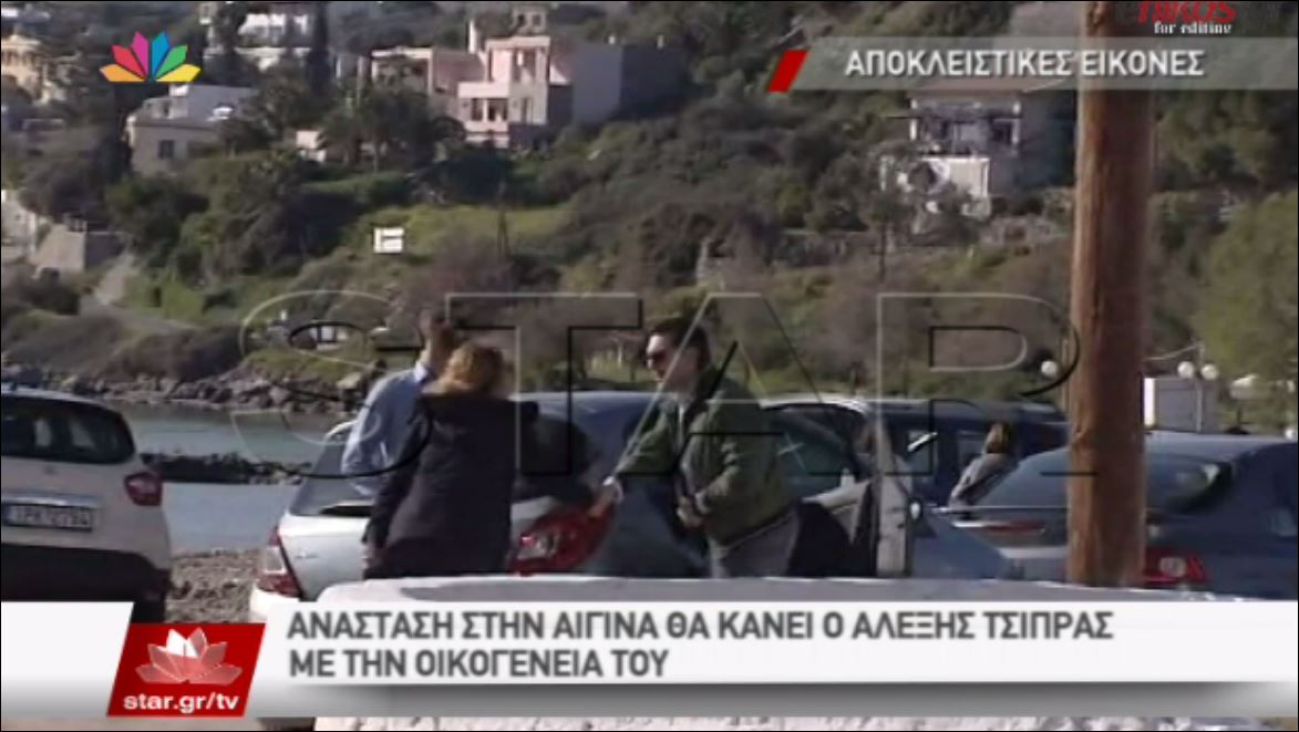 Στην Αίγινα με την οικογένειά του ο Πρωθυπουργός – ΒΙΝΤΕΟ