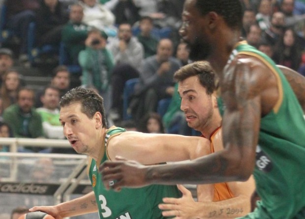 Παναθηναϊκός – Άλμπα Βερολίνου 21-23 (10′)