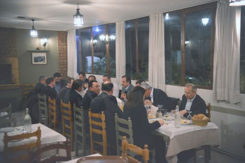 Το δείπνο του Σαμαρά με τους νέους βουλευτές- ΦΩΤΟ