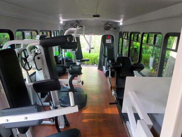 Ένα λεωφορείο… γυμναστήριο – ΦΩΤΟ
