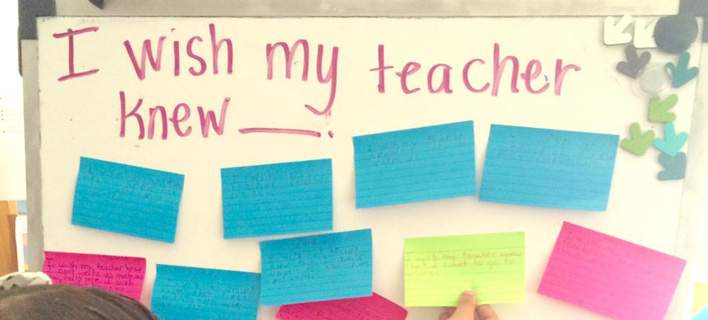 Η ερώτηση της δασκάλας και οι συγκινητικές απαντήσεις των μαθητών – ΦΩΤΟ