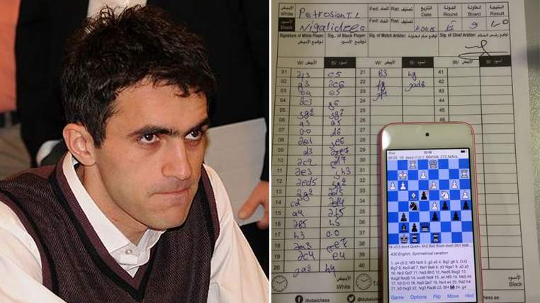 Πρωταθλητής στο σκάκι “έκλεβε” μέσω κινητού που είχε κρύψει στην τουαλέτα