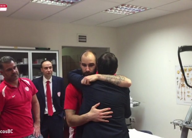 Η αγκαλιά του Σπανούλη με τον Πασκουάλ – ΒΙΝΤΕΟ