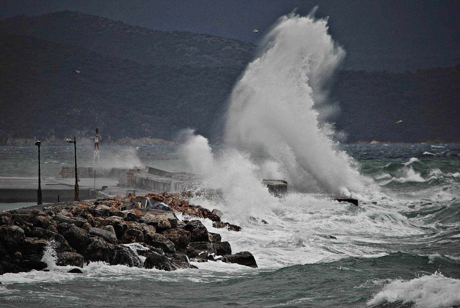 Θυελλώδεις άνεμοι στην Κρήτη