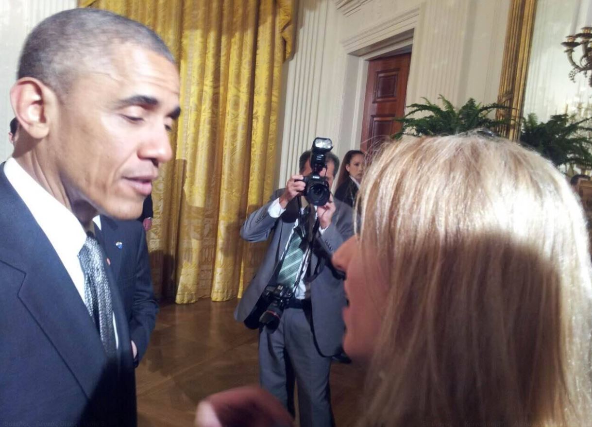 Όταν η Δούρου συνάντησε τον Ομπάμα… – ΦΩΤΟ