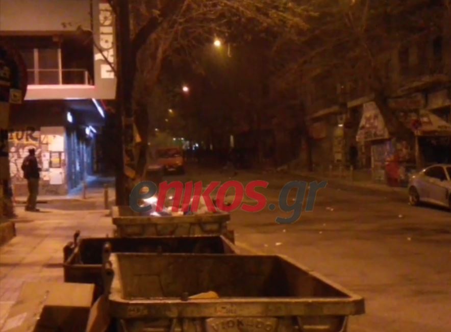 Οδομαχίες στη Στουρνάρη – ΒΙΝΤΕΟ