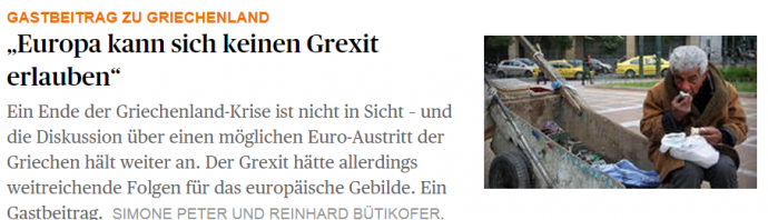 Handelsblatt: Η Ευρώπη δεν αντέχει το Grexit