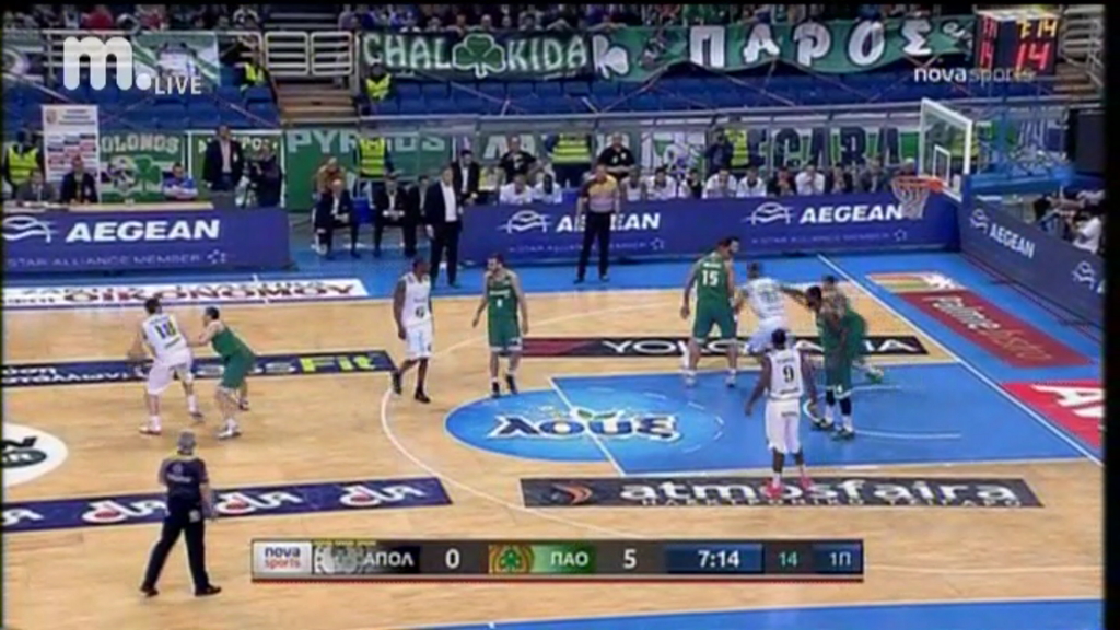 Απόλλων Πατρών – Παναθηναϊκός 20-39 (ΗΜ.)