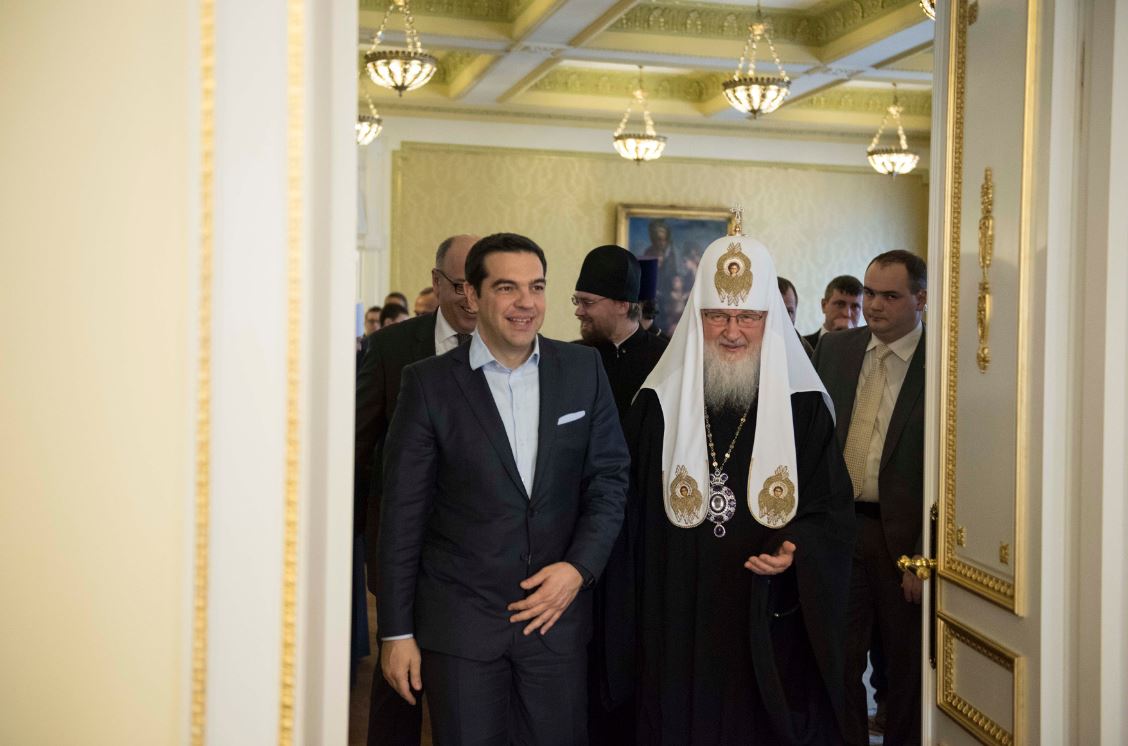 Τα δώρα που αντάλλαξε ο Τσίπρας με τον Πατριάρχη Ρωσίας – ΦΩΤΟ