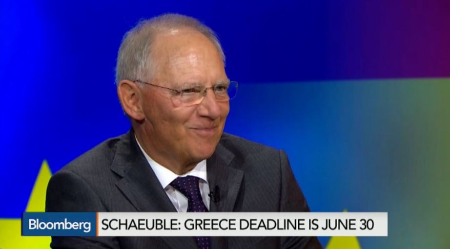 Σόιμπλε: Η Ελλάδα έχει περιθώριο μέχρι τις 30 Ιουνίου – BINTEO