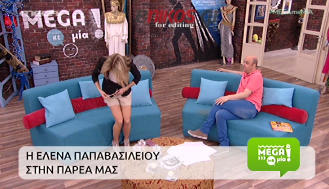 Λύθηκε το σορτσάκι της Παπαβασιλείου – ΒΙΝΤΕΟ