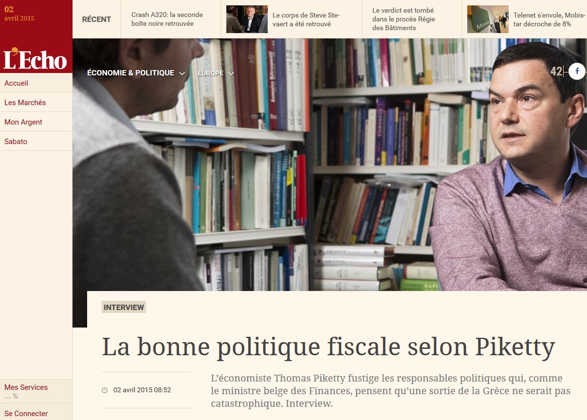 L’ Écho: Υπάρχει μια τεράστια υποκρισία απέναντι στην Ελλάδα