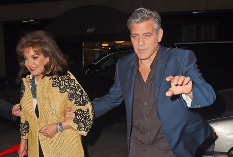 Ο Κλούνεϊ αγκαζέ με την πεθερά του – ΦΩΤΟ