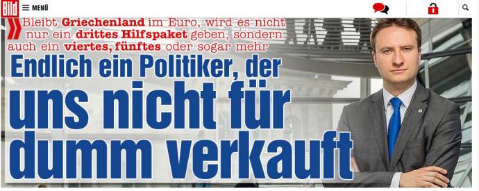 “Και τρίτο και τέταρτο και πέμπτο πακέτο διάσωσης για την Ελλάδα”