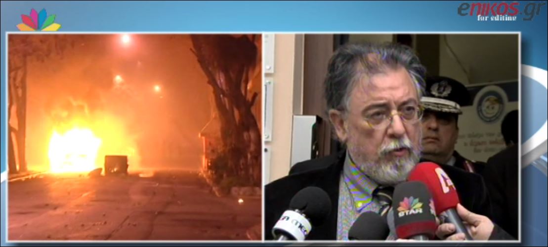 Πανούσης: Η αστυνομία συλλαμβάνει τους ταραξίες και η δικαιοσύνη τους αφήνει – ΒΙΝΤΕΟ