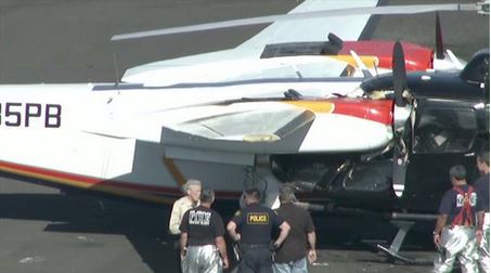 Αεροπλάνο συγκρούστηκε με ελικόπτερο στο Λος Άντζελες – ΦΩΤΟ
