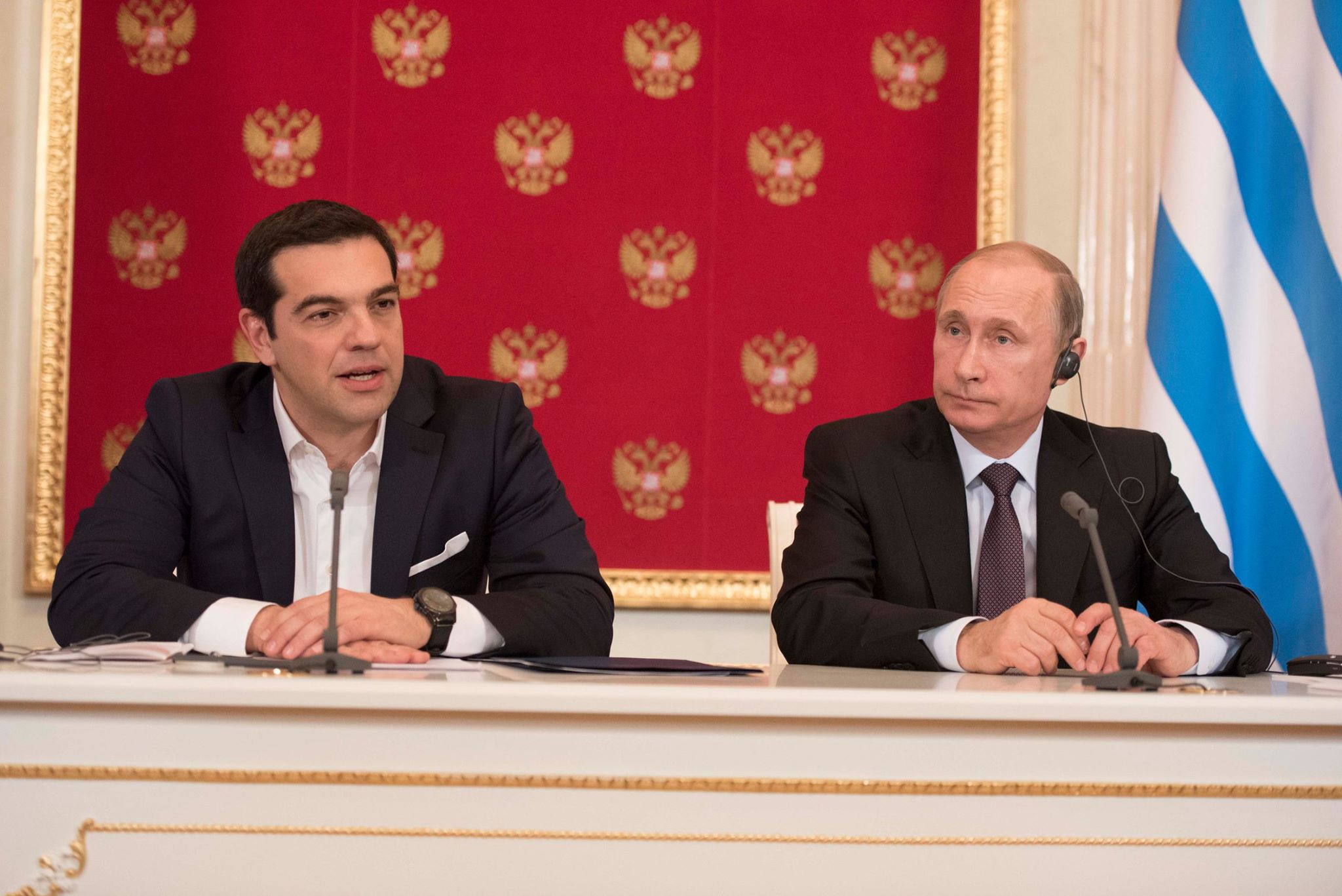 Κρεμλίνο: «Πολύ θετικές» οι συνομιλίες Τσίπρα – Πούτιν