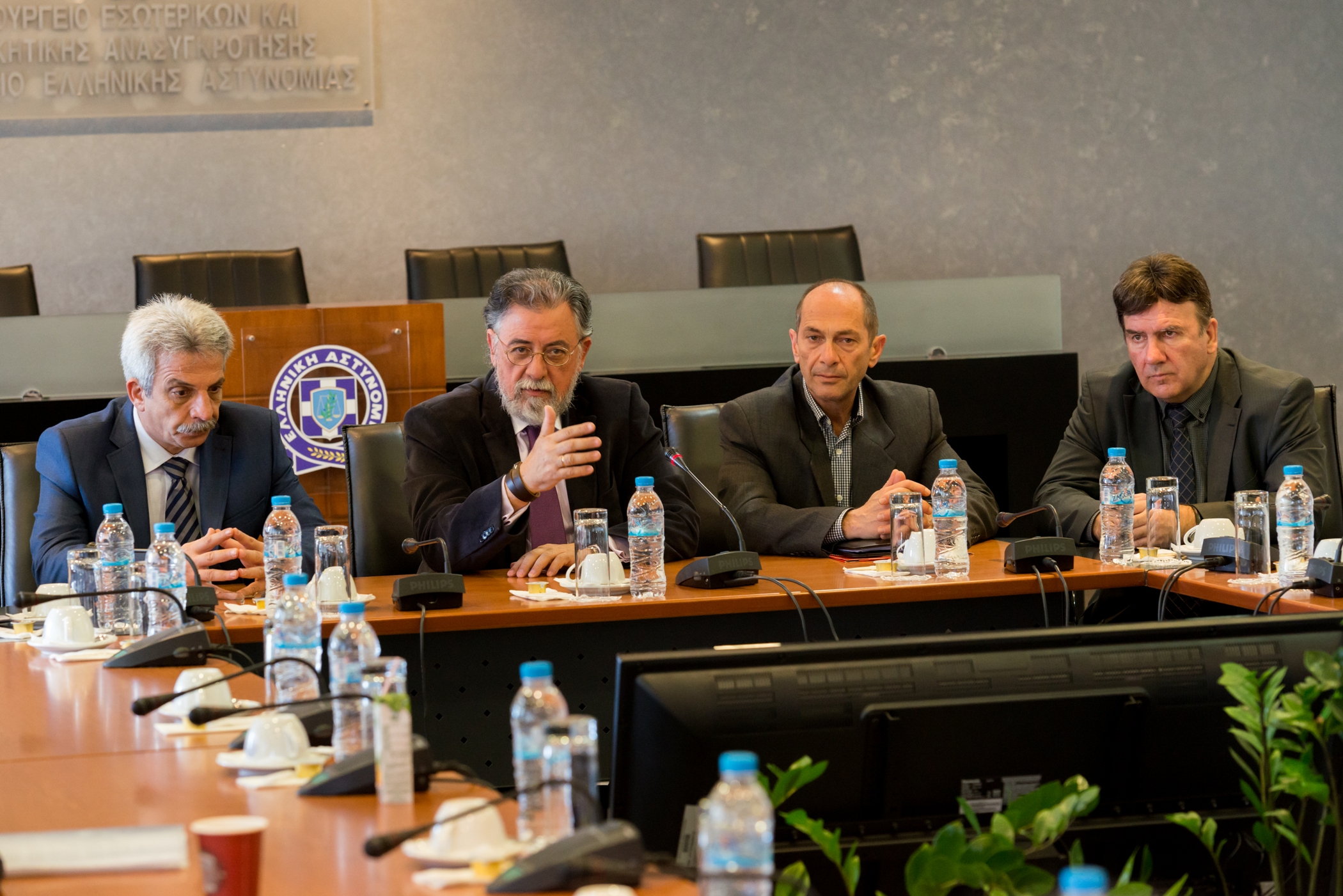 Υποδέχθηκε πολίτες ο Γιάννης Πανούσης