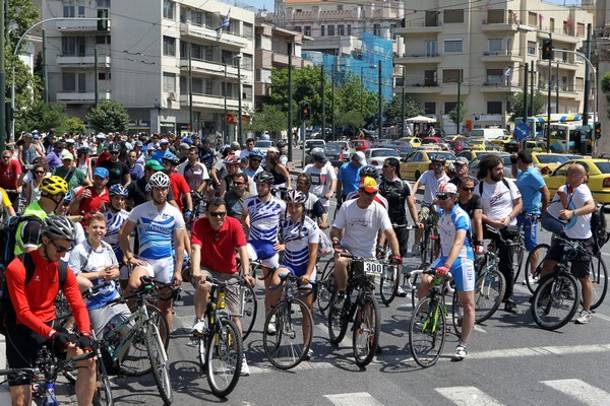 Ποιοι δρόμοι είναι κλειστοί λόγω του Ποδηλατικού Γύρου Αθήνας