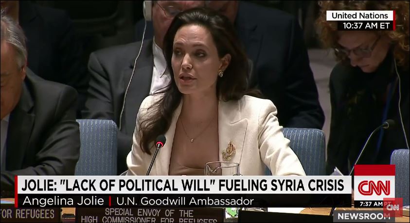 “Απέτυχε ο ΟΗΕ στη Συρία” καταγγέλλει η Αντζελίνα Τζολί – ΒΙΝΤΕΟ