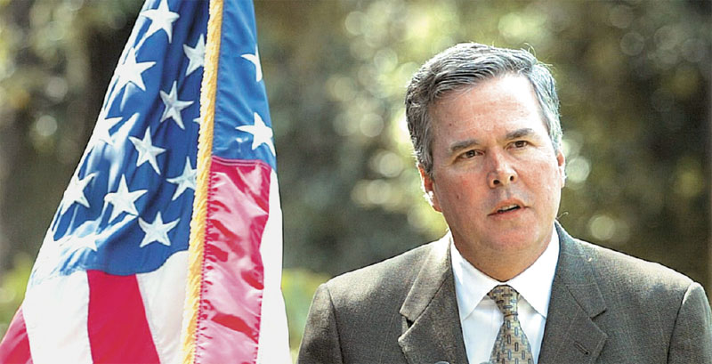 Ο υποψήφιος για την προεδρία Μπους επιστρατεύει την… παλαιολιθική δίαιτα