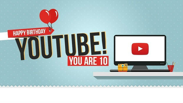 Το YouTube “έγινε” 10 χρονών – ΒΙΝΤΕΟ