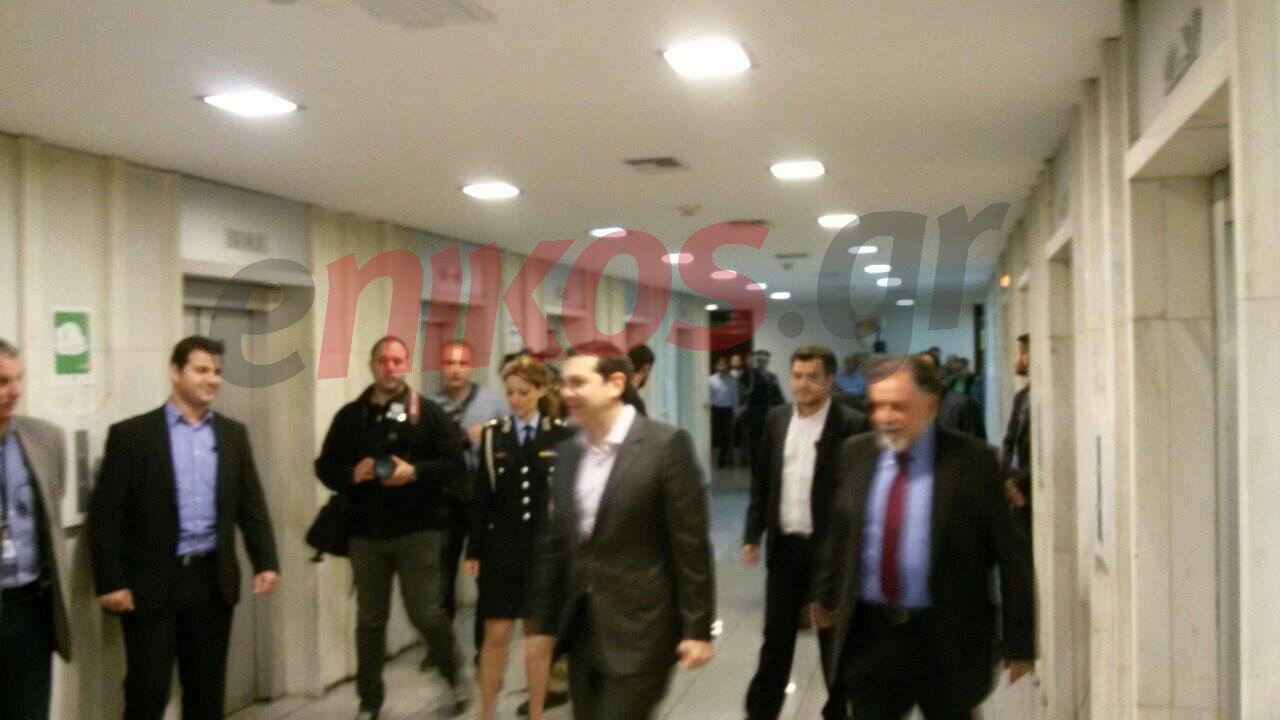 O Τσίπρας στο υπ. Προστασίας του Πολίτη – ΦΩΤΟ