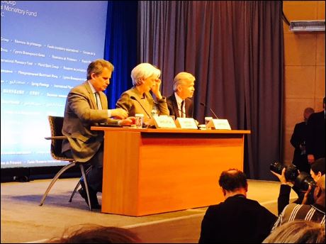 Λαγκάρντ: Η συμφωνία με την Ελλάδα θα είναι αποτέλεσμα σκληρής δουλειάς – ΒΙΝΤΕΟ