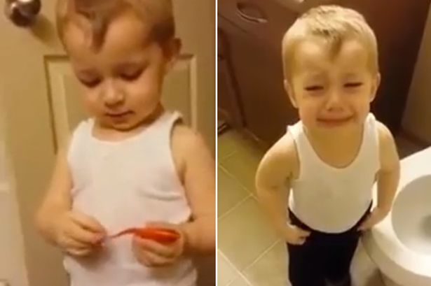 Αγοράκι ξεσπά σε κλάματα όταν αποχαιρετά… το χρυσόψαρό του – ΒΙΝΤΕΟ