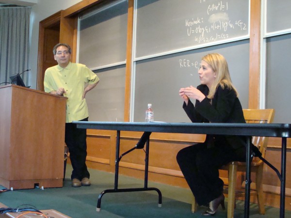 Η Δούρου στο Πανεπιστήμιο του Πρίνστον