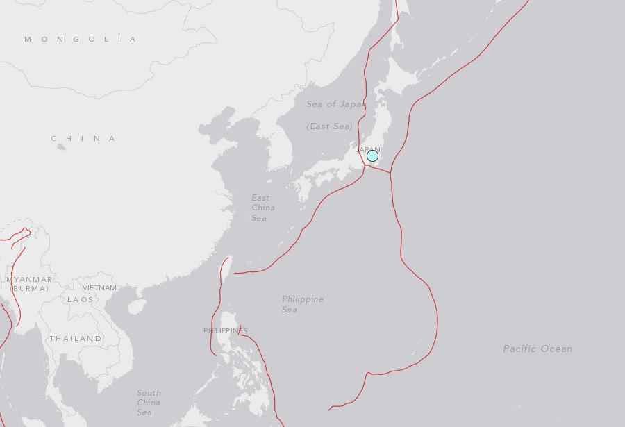 Σεισμική δόνηση 5,6 R βόρεια του Τόκιο