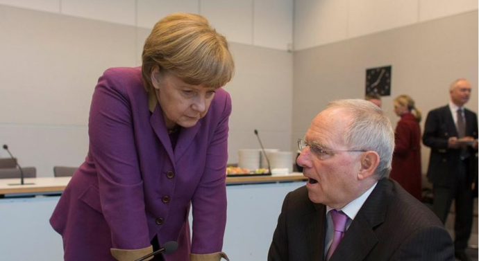 Handelsblatt: Good girl (Μέρκελ), bad guy (Σόιμπλε)