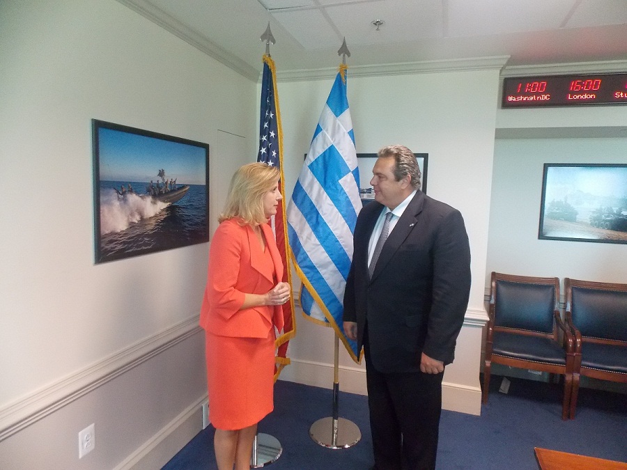 Ο Καμμένος από τις ΗΠΑ: Εξήγησα ότι η Ρωσία είναι φίλη χώρα