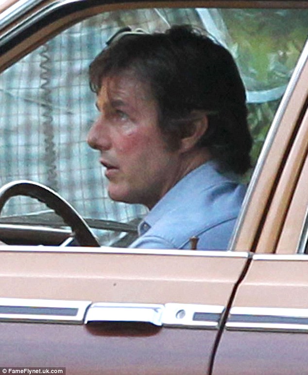 'Battered': In the fact-based movie, Tom plays a pilot who delves into some illegal business which gets him into hot water with both the CIA and a drug cartel 