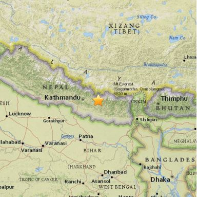 Ισχυρός μετασεισμός στο Νεπάλ 6,3 Ρίχτερ