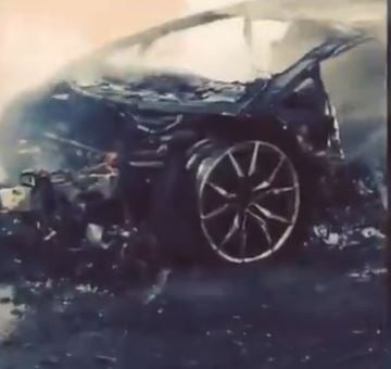 Κάηκε ολοσχερώς η πανάκριβη Lamborghini – ΒΙΝΤΕΟ