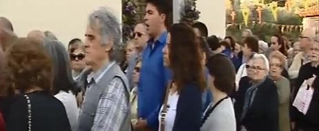 Πλήθος πιστών στον Ιερό Ναό Αγίας Βαρβάρας- ΒΙΝΤΕΟ
