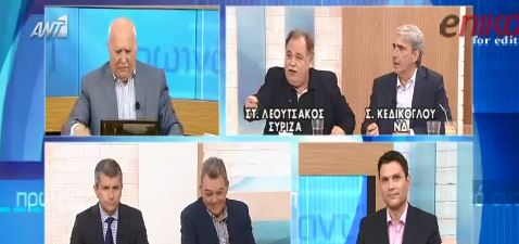Ένταση μεταξύ Λεουτσάκου- Κεδίκογλου- ΒΙΝΤΕΟ