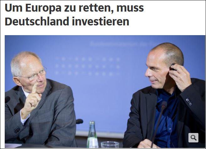 Sueddeutsche: Ο Βαρουφάκης έχει δίκιο…