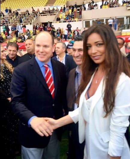 Η Παπαγγελή γοήτευσε τον πρίγκιπα Αλβέρτο – ΦΩΤΟ