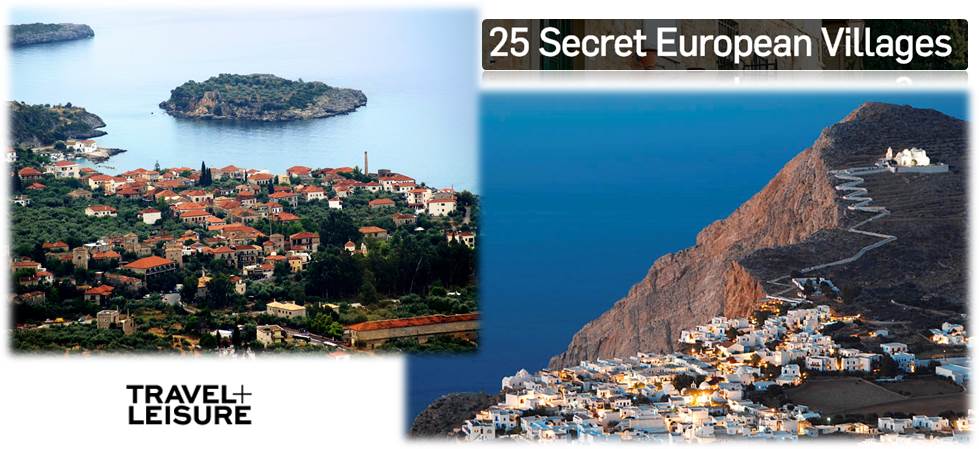 Δύο ελληνικά χωριά στα 25 κορυφαία “μυστικά” χωριά της Ευρώπης
