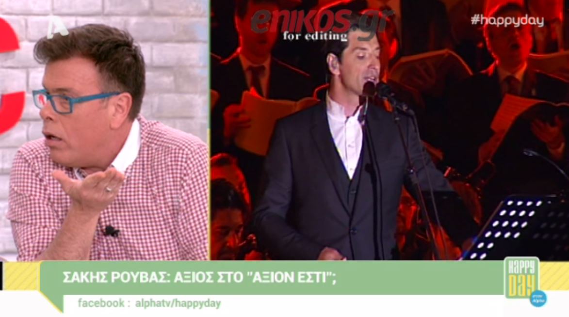 Επίθεση του Παπανώτα στον Ρουβά για το Άξιον Εστί – ΒΙΝΤΕΟ