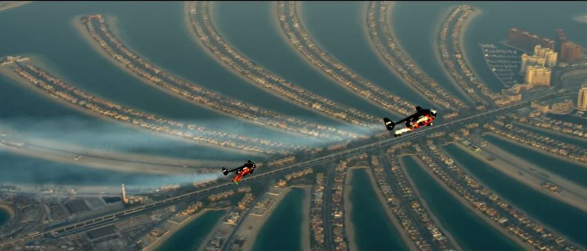 Ο Τζέτμαν σε πτήση πάνω από το Ντουμπάι – ΒΙΝΤΕΟ