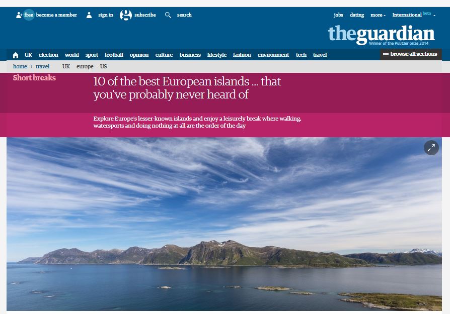 Δύο ελληνικά νησιά στους 10 καλύτερους “άγνωστους” προορισμούς της Ευρώπης – ΦΩΤΟ