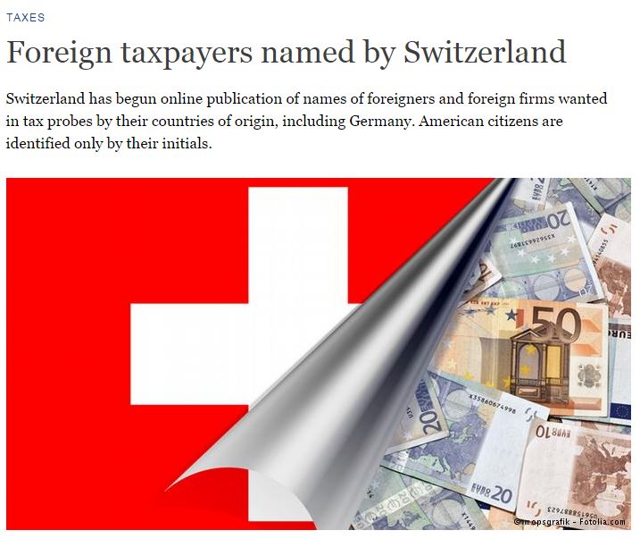 Ούτε ένα ελληνικό όνομα στις λίστες της Ελβετίας