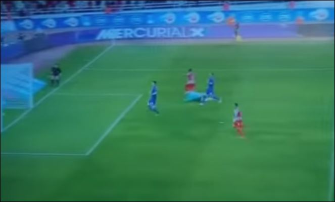 Το γκολ του Ολυμπιακού – ΒΙΝΤΕΟ