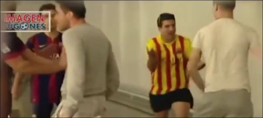 Επεισοδιακό τετ α τετ μεταξύ οπαδών Ρεάλ και Μπαρτσελόνα – ΒΙΝΤΕΟ