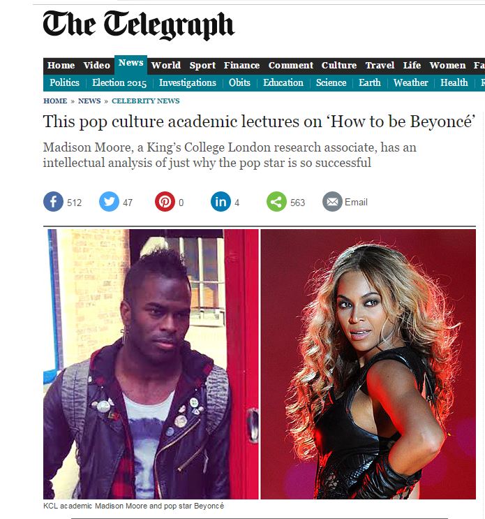 Ο ακαδημαϊκός που διδάσκει «πώς μπορείτε να γίνετε Μπιγιονσέ»