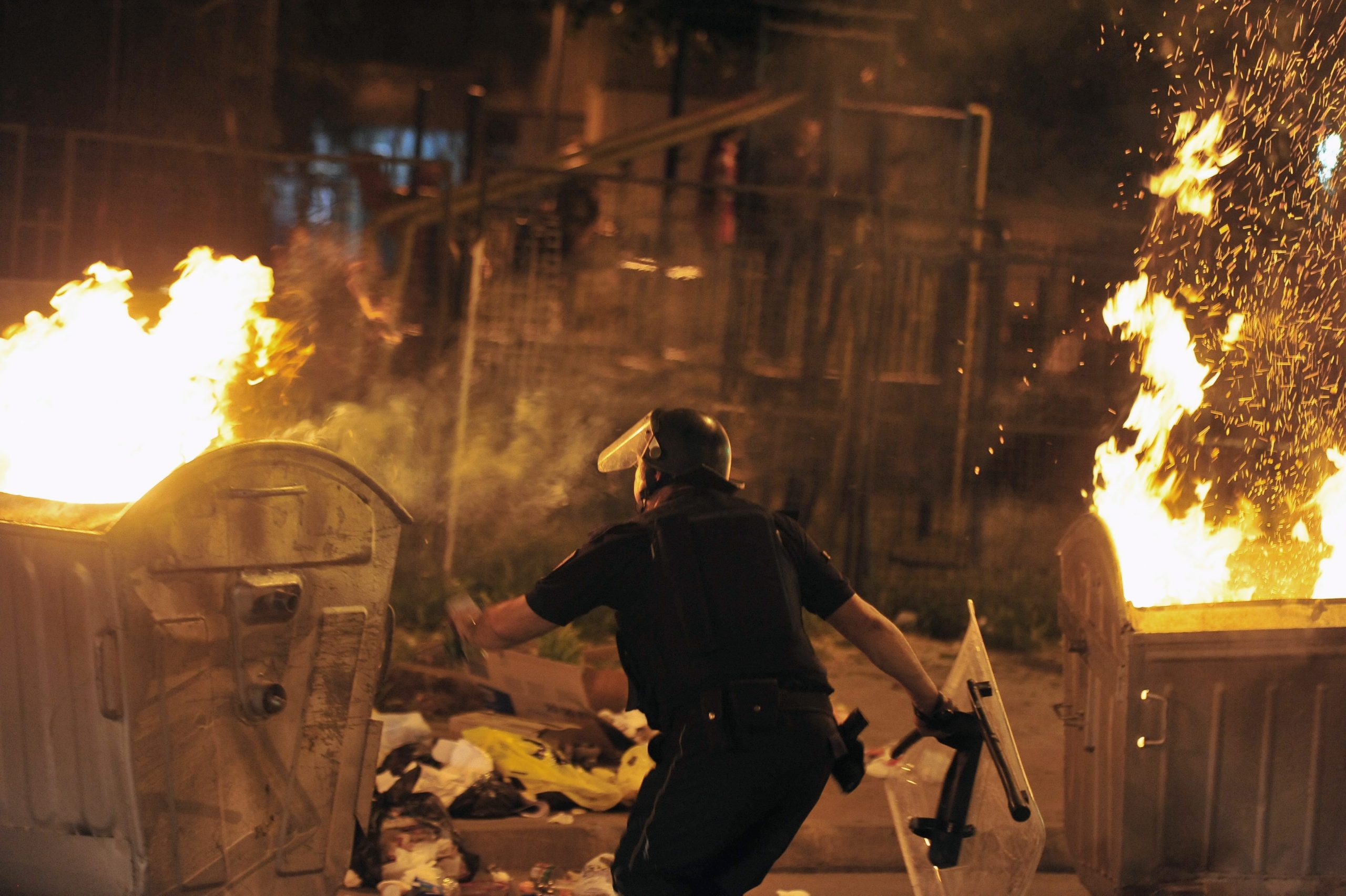 Βίαια επεισόδια στην ΠΓΔΜ