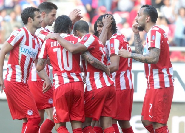 Ο ��λυμπιακός νίκησε 5-0 την Καλλονή